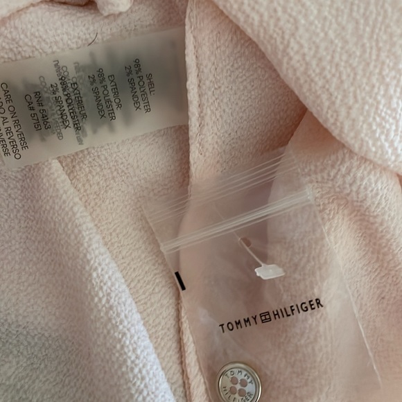 NWT Tommy Hilfiger suits separates pink blouse top size M - Picture 11 of 11